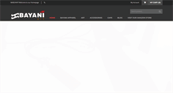 Desktop Screenshot of bayaniart.com