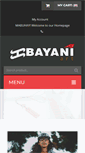 Mobile Screenshot of bayaniart.com
