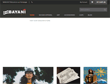 Tablet Screenshot of bayaniart.com
